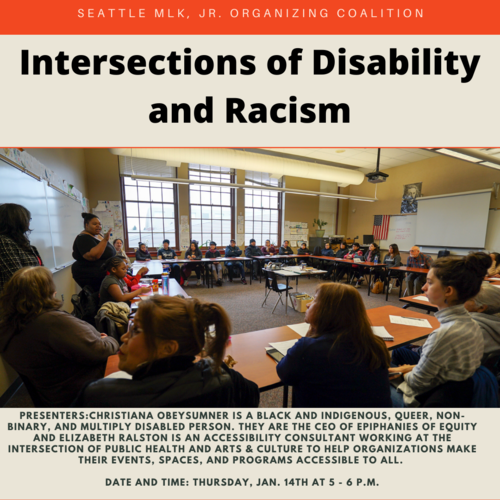 image for Workshop: Disability, Intersectionality and Racism