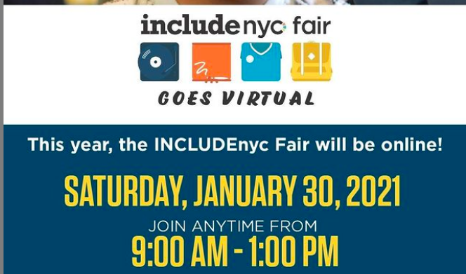 image for INCLUDEnyc Fair – Virtual!