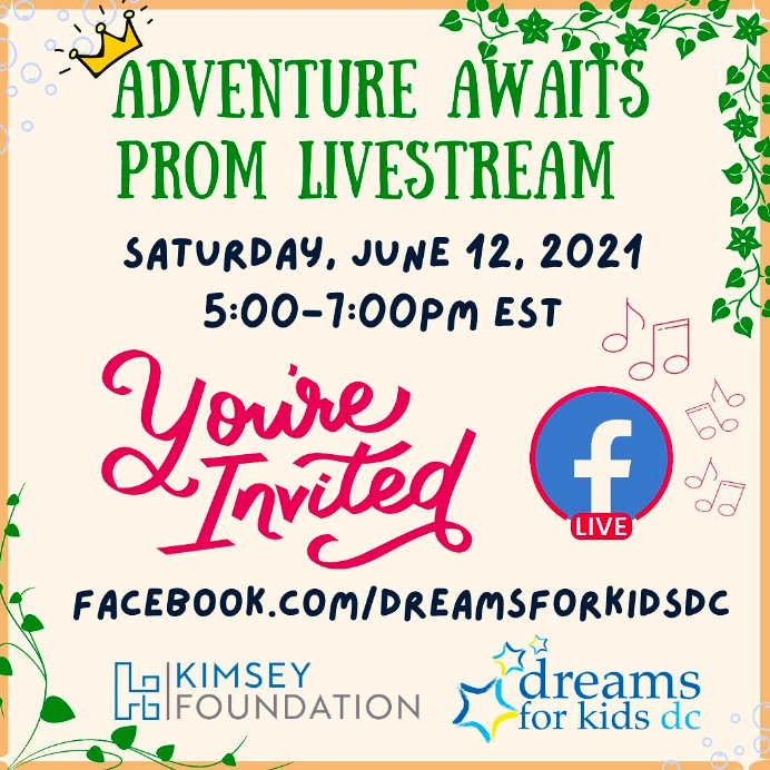 image for Adventure Awaits! Attend the DFKDC Prom Virtually