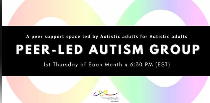 image for Peer-Led Adults with Autism Support Group